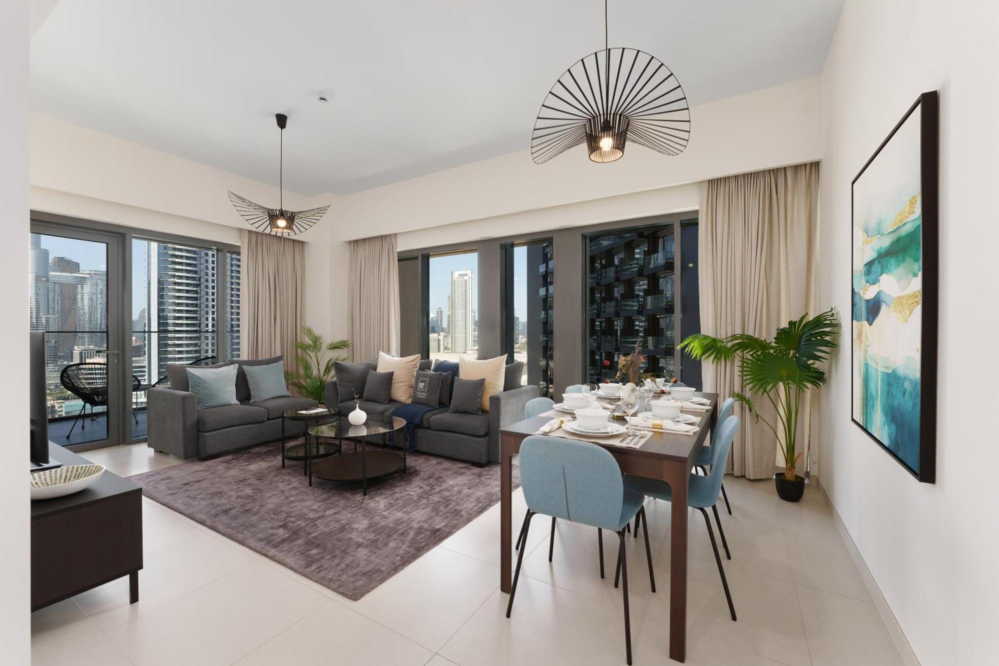 Maison Privee - Elevated Living With Spectacular Burj Khalifa Views Dubaj Zewnętrze zdjęcie